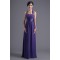 New Arrival Chiffon Sleeveless Ruched Long Bridesmaid Dresses 02010171
