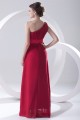 One-Shoulder Chiffon Red Long Bridesmaid Dresses under 100 02010173 One-Shoulder Chiffon Red Long Bridesmaid Dresses under 100 02010173