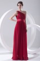 One-Shoulder Chiffon Red Long Bridesmaid Dresses under 100 02010173 One-Shoulder Chiffon Red Long Bridesmaid Dresses under 100 02010173