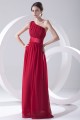 One-Shoulder Chiffon Red Long Bridesmaid Dresses under 100 02010173 One-Shoulder Chiffon Red Long Bridesmaid Dresses under 100 02010173