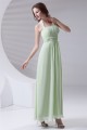 Pleats A-Line Sleeveless Chiffon Long Bridesmaid Dresses 02010176 Pleats A-Line Sleeveless Chiffon Long Bridesmaid Dresses 02010176