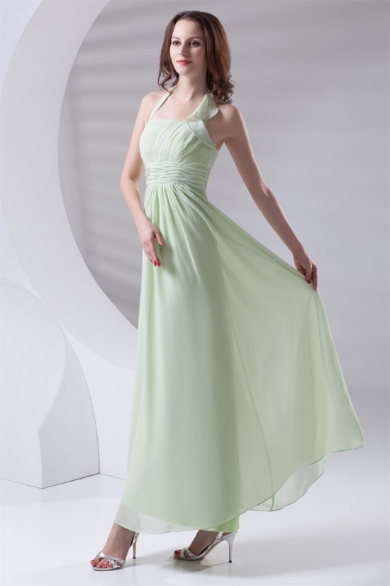 Pleats A-Line Sleeveless Chiffon Long Bridesmaid Dresses 02010176 Pleats A-Line Sleeveless Chiffon Long Bridesmaid Dresses 02010176