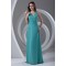 Pleats Sleeveless Floor-Length Chiffon Long Bridesmaid Dresses 02010178