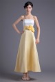 A-Line Ankle-Length Satin Soft Handmade Flowers Bridesmaid Dresses 02010183 A-Line Ankle-Length Satin Soft Handmade Flowers Bridesmaid Dresses 02010183