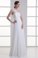 A-Line One-Shoulder Sleeveless Chiffon Long White Bridesmaid Dresses 02010185 A-Line One-Shoulder Sleeveless Chiffon Long White Bridesmaid Dresses 02010185
