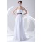 Empire Strapless Chiffon Long White Bridesmaid Dresses Maternity Bridesmaid Dresses 02010198