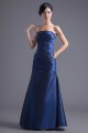 Sleeveless Strapless Taffeta Floor-Length Long Bridesmaid Dresses 02010199