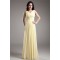 V-Neck Sheath/Column Chiffon Long Bridesmaid Dresses 02010213
