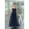 A-Line Halter Sleeveless Chiffon Long Bridesmaid Dresses 02010219