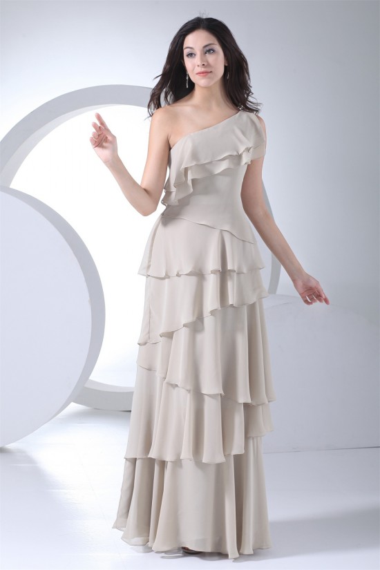 Sleeveless Floor-Length Sheath/Column One-Shoulder Long Bridesmaid Dresses 02010223 Sleeveless Floor-Length Sheath/Column One-Shoulder Long Bridesmaid Dresses 02010223