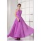 A-Line Sleeveless Pleats Floor-Length Long Bridesmaid Dresses 02010225