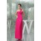 Sleeveless Sheath/Column Draped One-Shoulder Bridesmaid Dresses 02010228