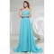 A-Line Sweetheart Criss Cross Puddle Train Long Bridesmaid Dresses 02010231