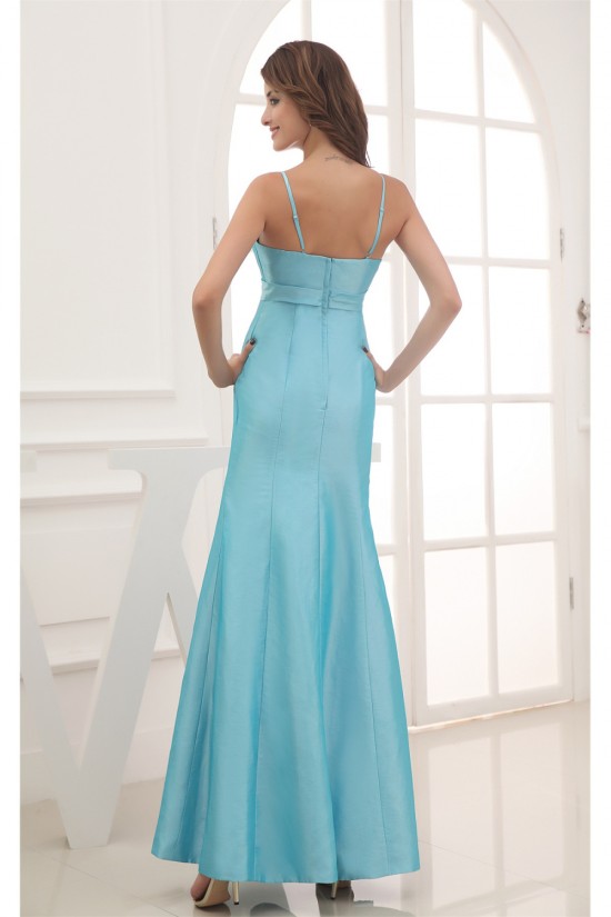 Trumpet/Mermaid Spaghetti Straps Sleeveless Bridesmaid Dresses 02010233