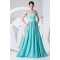 A-Line Square Chiffon Beaded Long Bridesmaid Dresses 02010234