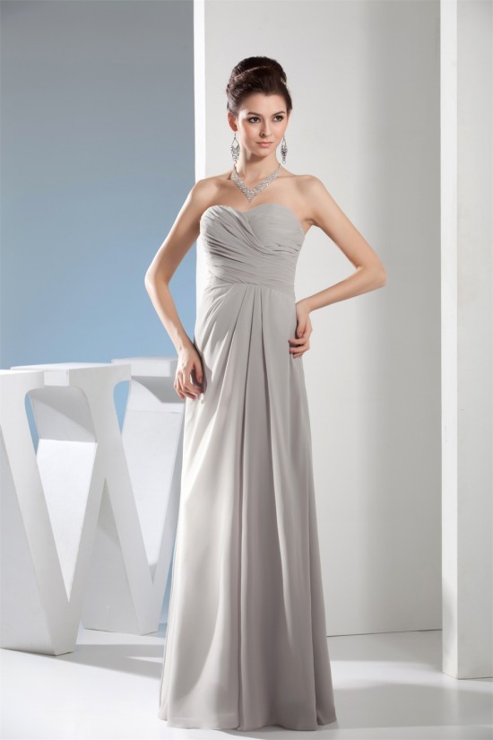 Strapless Chiffon Silk like Satin Ruched Best Long Bridesmaid Dresses 02010235 Strapless Chiffon Silk like Satin Ruched Best Long Bridesmaid Dresses 02010235