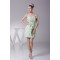 Criss Cross Soft Sweetheart Chiffon Short/Mini Bridesmaid Dresses 02010281