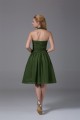 A-Line Halter Knee-Length Criss Cross Sleeveless Short Green Bridesmaid Dresses 02010282 A-Line Halter Knee-Length Criss Cross Sleeveless Short Green Bridesmaid Dresses 02010282