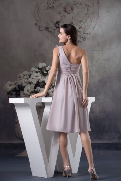 Draped A-Line Sleeveless Chiffon Maternity Bridesmaid Dresses 02010283