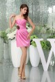 Elegant Satin Criss Cross Short/Mini Pink Sweetheart Bridesmaid Dresses 02010288 Elegant Satin Criss Cross Short/Mini Pink Sweetheart Bridesmaid Dresses 02010288