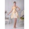 Handmade Flowers Tulle Short Bridesmaid Dresses 02010298