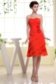 A-Line Knee-Length Sweetheart Sleeveless Chiffon Short Bridesmaid Dresses 02010309