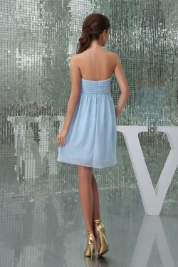Empire Short/Mini Blue Chiffon Bridesmaid Dresses Maternity Bridesmaid Dresses 02010327