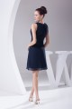 Sheath/Column Beading Short/Mini Sleeveless Bridesmaid Dresses 02010337