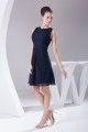 Sheath/Column Beading Short/Mini Sleeveless Bridesmaid Dresses 02010337
