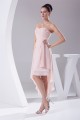 High Low Sweetheart Chiffon Short Bridesmaid Dresses 02010342