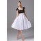 A-Line Silk like Satin Sweetheart Sleeveless Short Bridesmaid Dresses 02010363