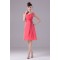 Sweetheart Chiffon Knee-Length Short Bridesmaid Dresses 02010380