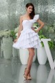 A-Line Sleeveless One-Shoulder Best Short White Bridesmaid Dresses 02010386 A-Line Sleeveless One-Shoulder Best Short White Bridesmaid Dresses 02010386