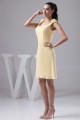 A-Line Handmade Flowers Chiffon Bridesmaid Dresses 02010406