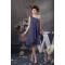 Knee-Length Sleeveless One-Shoulder Beading Short Bridesmaid Dresses 02010417