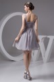 Knee-Length Spaghetti Straps Chiffon Short Bridesmaid Dresses 02010418