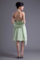 A-Line Chiffon Ruffles Halter Short Bridesmaid Dresses 02010451
