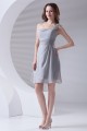 A-Line Short/Mini Chiffon Short Bridesmaid Dresses 02010470