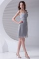 A-Line Short/Mini Chiffon Short Bridesmaid Dresses 02010470