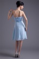 Chiffon Criss Cross Knee-Length Short Bridesmaid Dresses 02010477