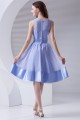 A-Line Chiffon Elastic Knee-Length Short Bridesmaid Dresses 02010478