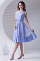 A-Line Chiffon Elastic Knee-Length Short Bridesmaid Dresses 02010478