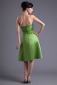 A-Line Handmade Flowers Sweetheart Knee-Length Short Bridesmaid Dresses 02010486 A-Line Handmade Flowers Sweetheart Knee-Length Short Bridesmaid Dresses 02010486