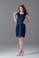 Short/Mini Satin Sheath/Column Scoop Bridesmaid Dresses 02010498