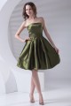 Short/Mini Pleats Strapless Taffeta A-Line Bridesmaid Dresses 02010519 Short/Mini Pleats Strapless Taffeta A-Line Bridesmaid Dresses 02010519