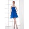 Short/Mini Sleeveless Satin Organza Soft Bridesmaid Dresses 02010522