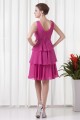 A-Line Knee-Length Sleeveless Chiffon Bridesmaid Dresses 02010523