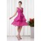 A-Line Knee-Length Sleeveless Chiffon Bridesmaid Dresses 02010523