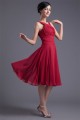 Sleeveless Knee-Length Scoop Chiffon Bridesmaid Dresses 02010528