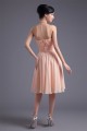 A-Line Strapless Knee-Length Beading Short Bridesmaid Dresses 02010529